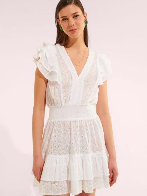 Mini Dress Camila - Optic White