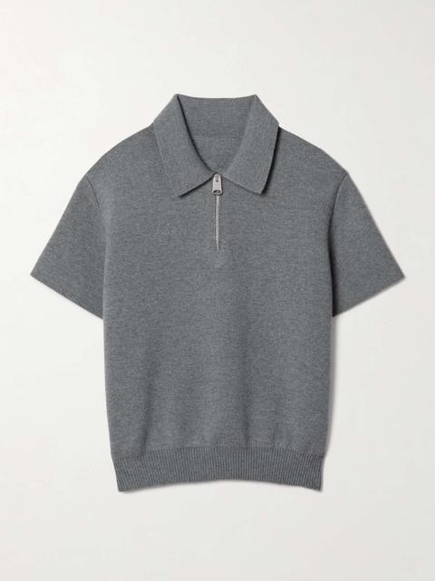 Gulliame wool-blend polo top