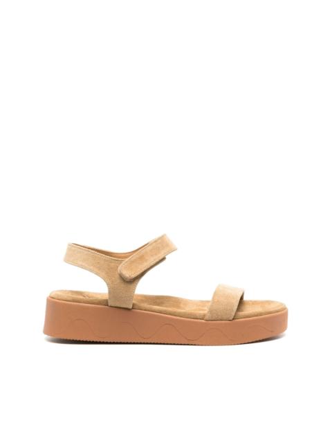 ANCIENT GREEK SANDALS Salamina suede sandals