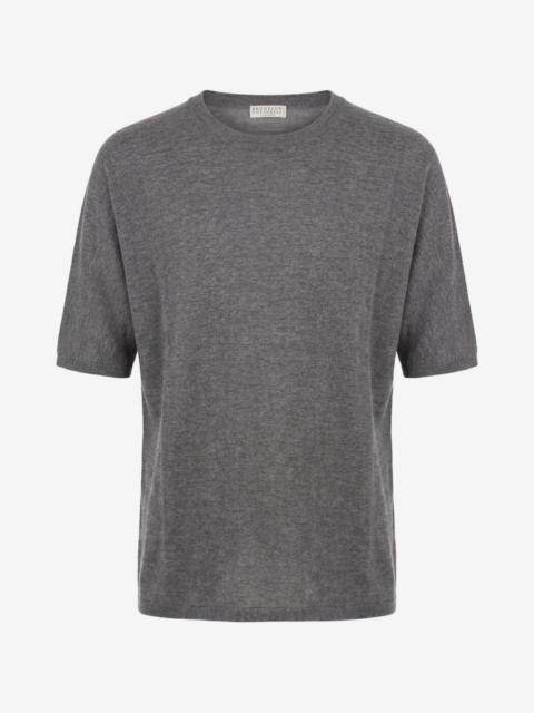 Brunello Cucinelli crew-neck cashmere T-shirt