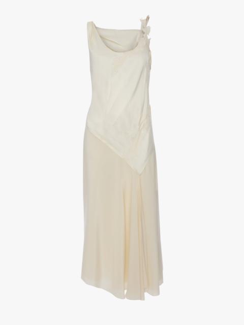 Victoria Beckham Lace Dress In Ivory