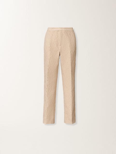 FABIANA FILIPPI Montefalco trousers in embossed jacquard