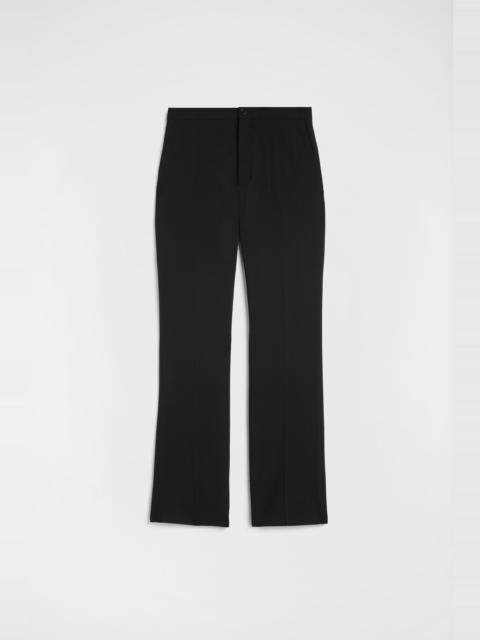 Jil Sander Wool Sablé Tailored Trousers
