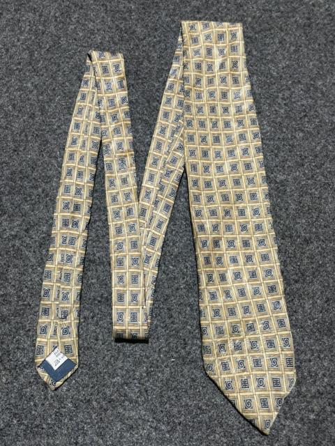 Givenchy Vintage Givenchy Gentleman 4G Monogram Geometric Silk Tie