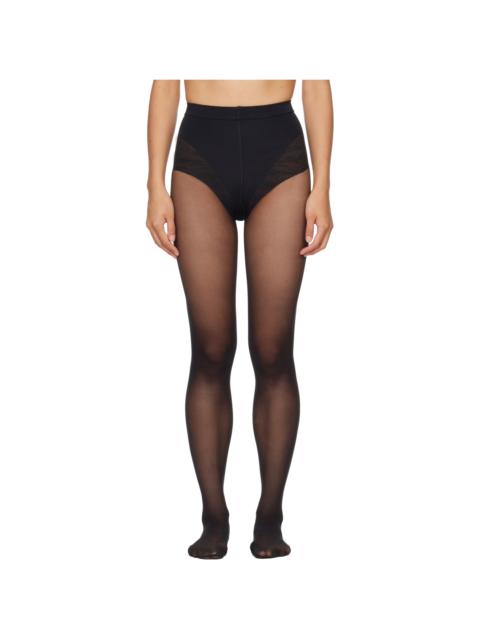 Wolford Black Tummy 20 Control Top Tights