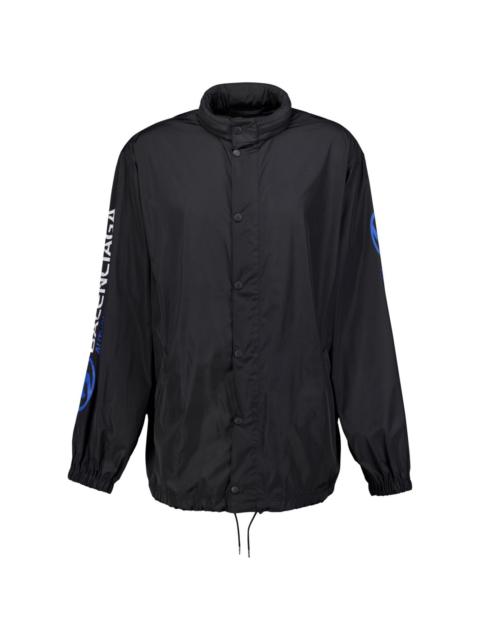 Short windbreaker jacket