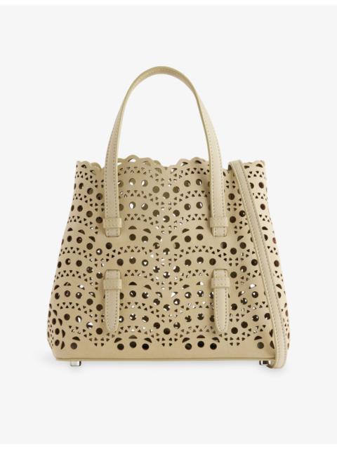 Alaïa Mina 20 Leather Cross Body Bag