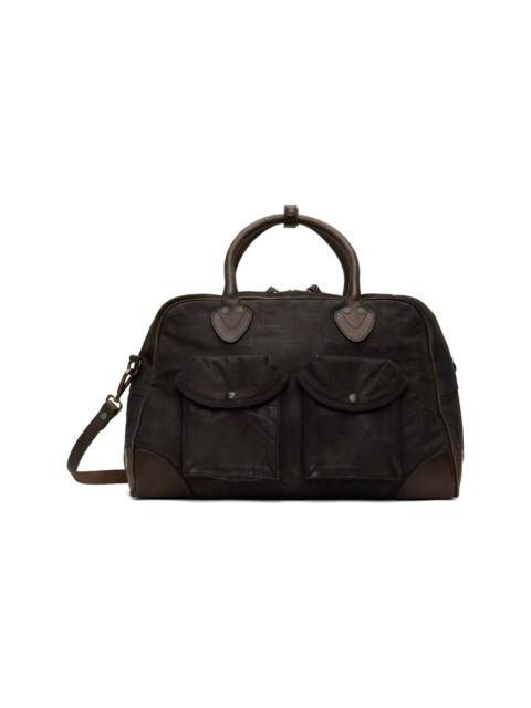 RRL by Ralph Lauren Brown Leather Duffle Bag