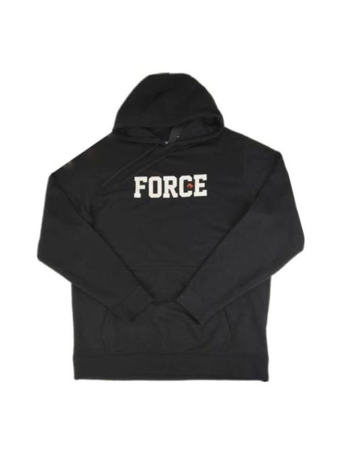 Nike Nike Air Force Logo Hoodie 'Black' AV3560-010