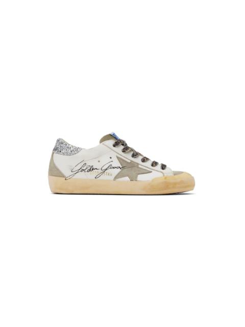 Golden Goose star patch leather low-top sneakers