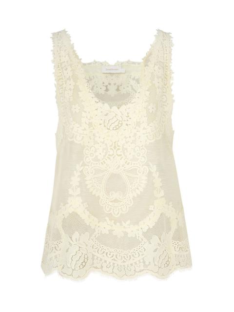 Zimmermann NATURA LACE PATCH TANK