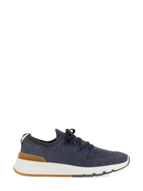 Brunello Cucinelli MESH RUNNING LACE-UP SNEAKERS