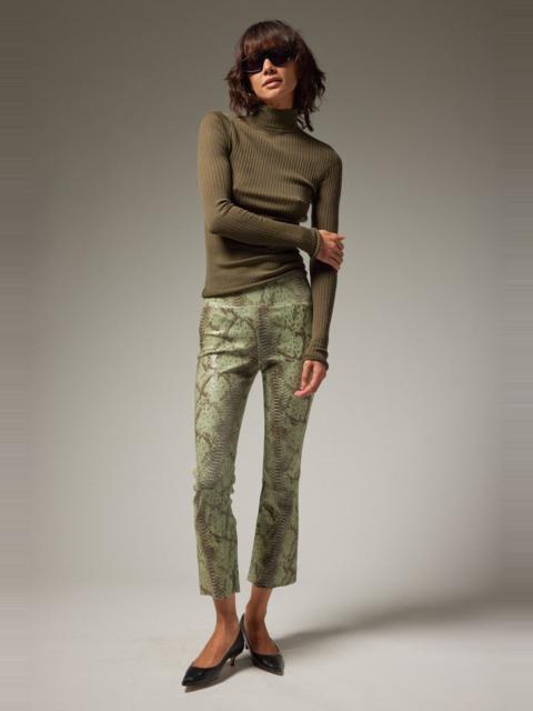 SPRWMN JACKIE LEATHER ANKLE FLARE