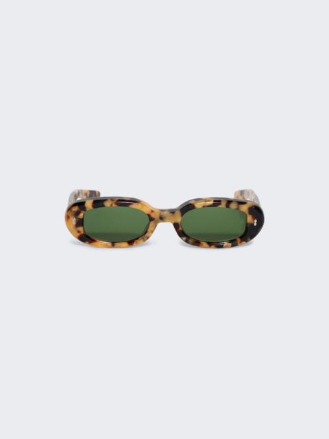 JACQUES MARIE MAGE Besset Sunglasses Gold Dust