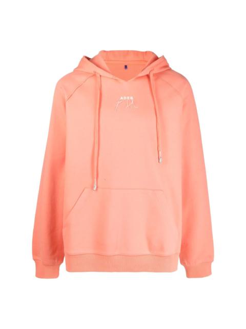 logo-embellished hoodie