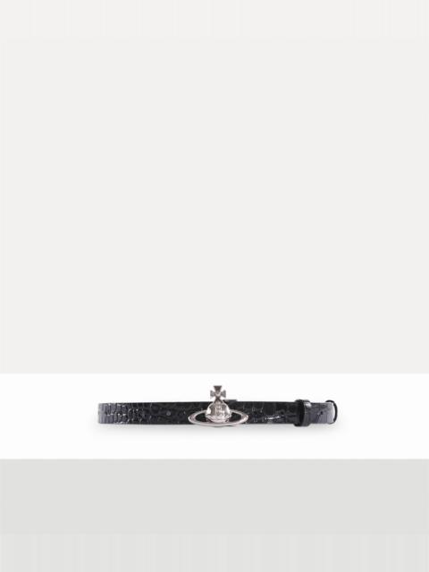 Vivienne Westwood SMALL ORB BUCKLE BELT