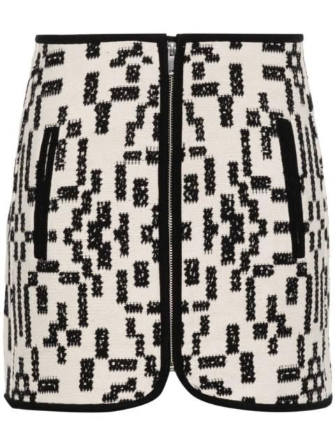 Isabel Marant Arona zip-up skirt