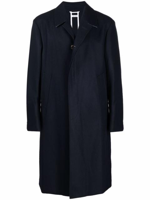Thom Browne 단일 브레이스트 코트