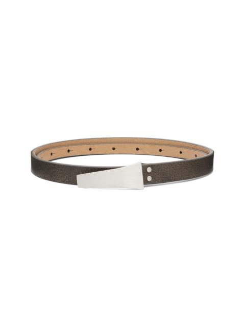Rick Owens Gray Tower Trunk Belt