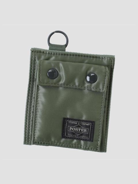 Nigel Cabourn Porter-Yoshida & Co Tanker Wallet Small in Sage Green