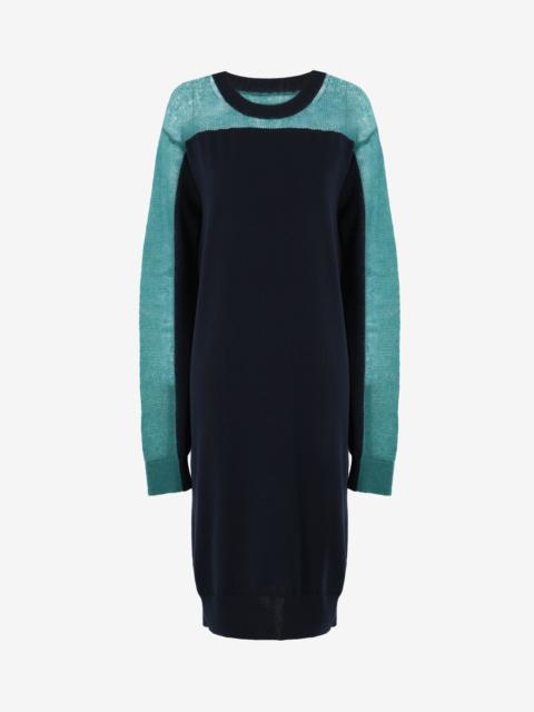 Maison Margiela Spliced knit dress