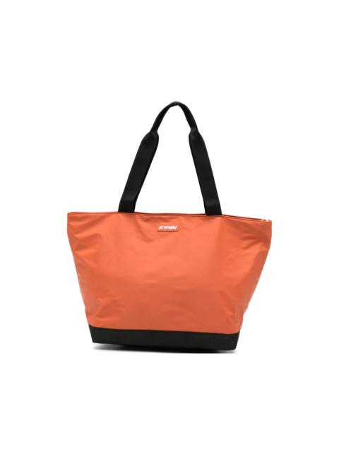 K-WAY logo tote bag