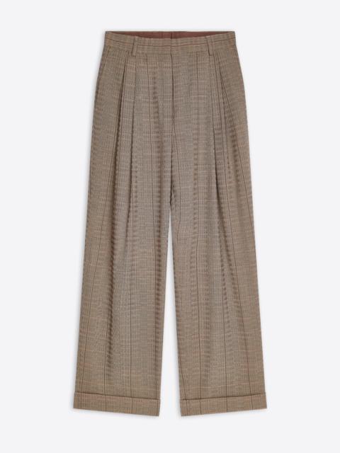 Dries Van Noten PLEATED WOOL PANTS