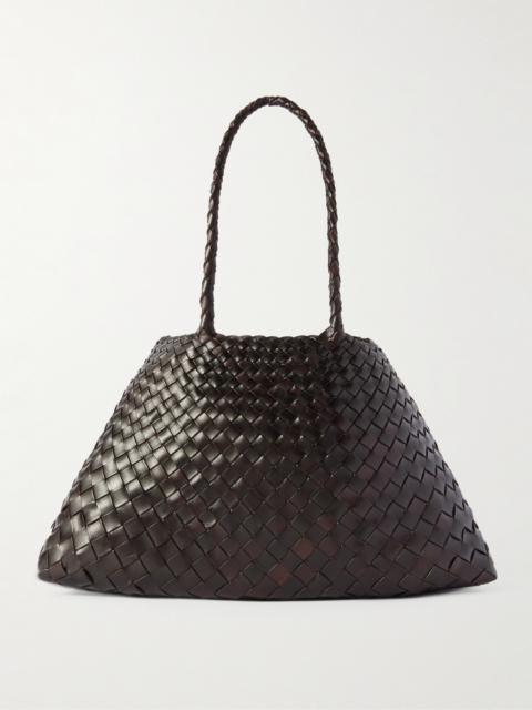DRAGON DIFFUSION Santa Croce Big Woven Leather Tote