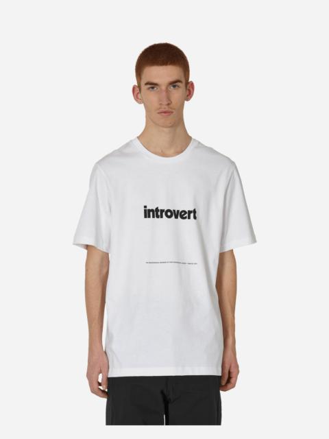 Introvert T-Shirt White