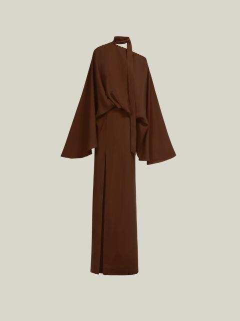 Taller Marmo Brooks Dress in Cocoa