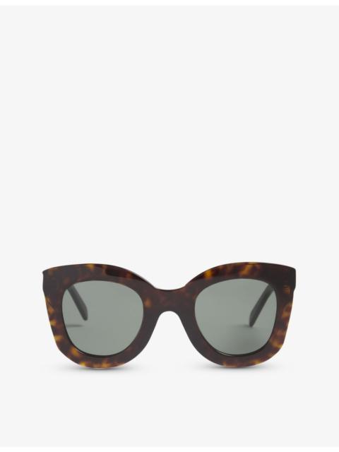 CELINE Cat-eye framed sunglasses