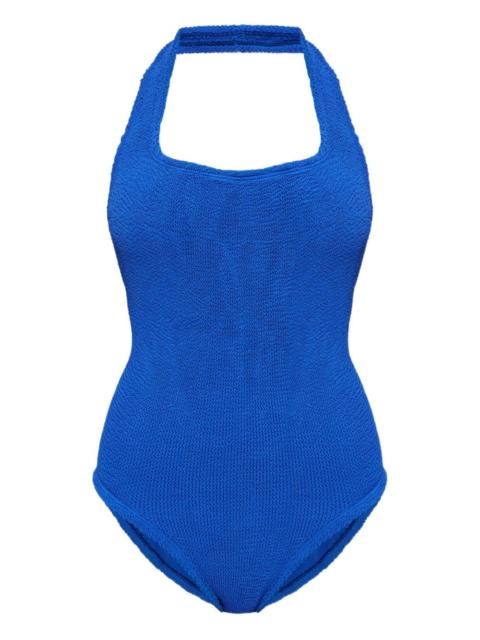 Hunza G Sandy crinkle swimsuit