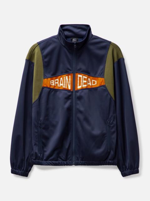 BRAIN DEAD ALONZO PANELED RIB TRACK JACKET