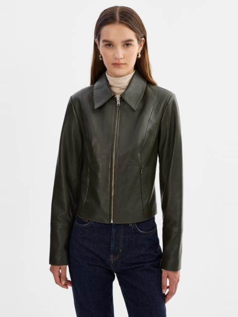 LAMARQUE OCEANA | Fitted Leather Jacket