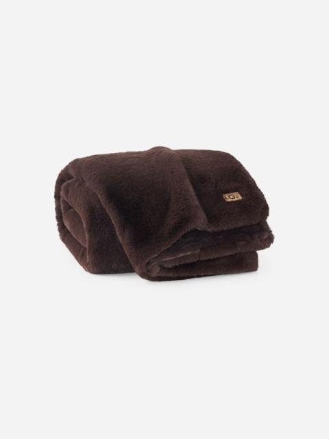 UGG ® Euphoria Throw 50" x 70" Polyester Blankets in Allspice