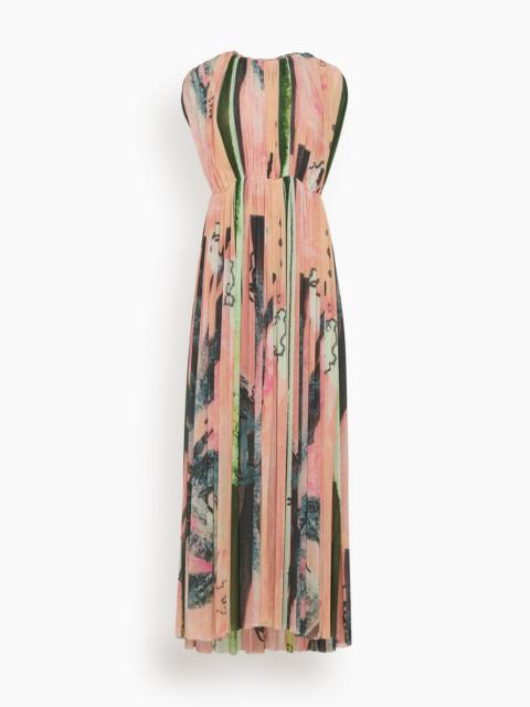 RACHEL COMEY Daphne Gown in Peach