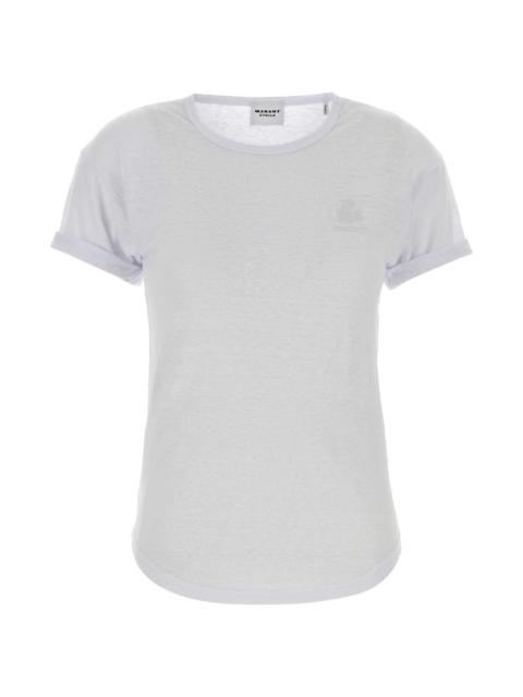 Isabel Marant Étoile White Linen Koldia T-shirt