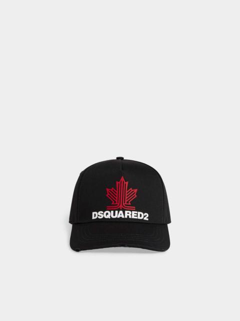 DSQUARED2 PRINTED & STAMP BASEBALL CAP
