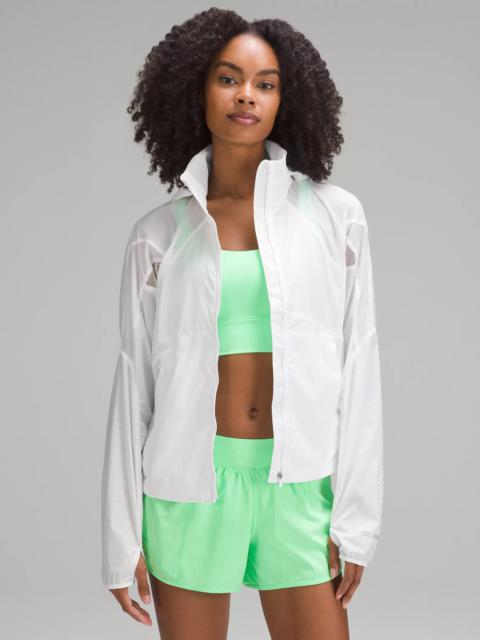 Classic-Fit Ventilated Running Jacket