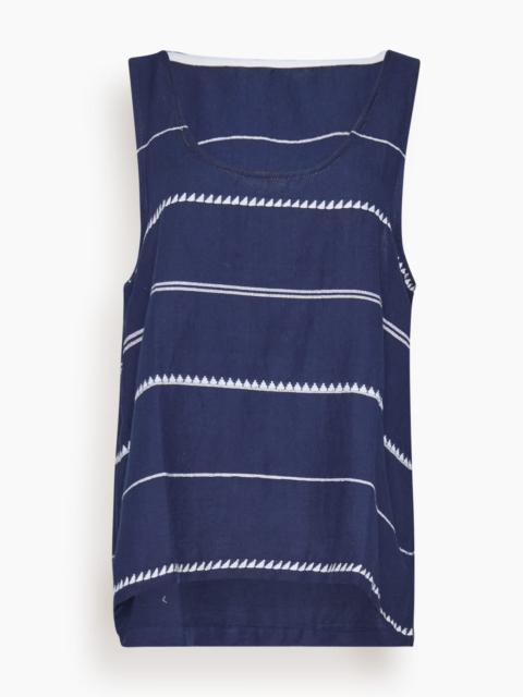lemlem Kati Tank Top in Nunu Navy