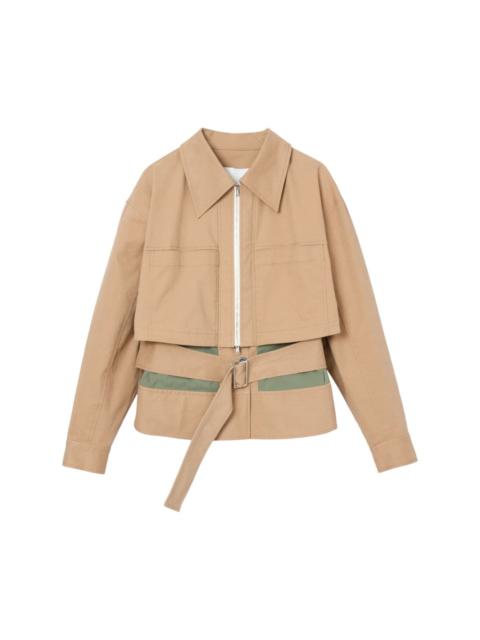 3.1 Phillip Lim layered belted jacket
