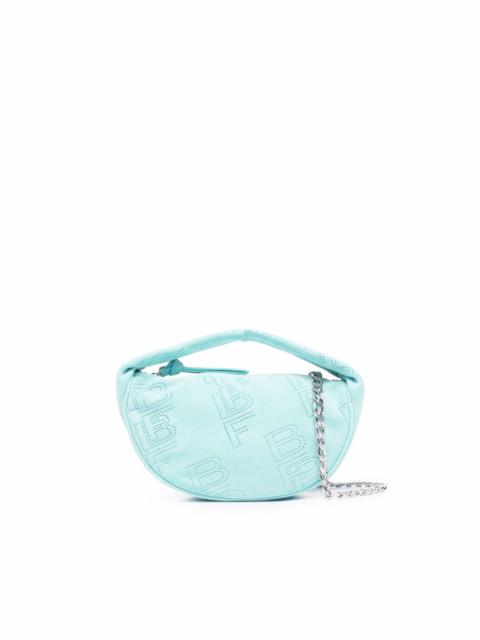 BY FAR Cush perforated-detail tote bag