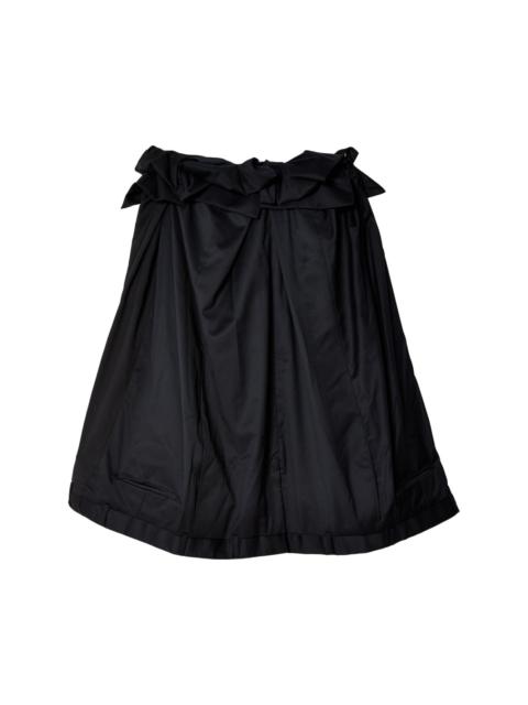 HODAKOVA Upside Down bow-detail miniskirt