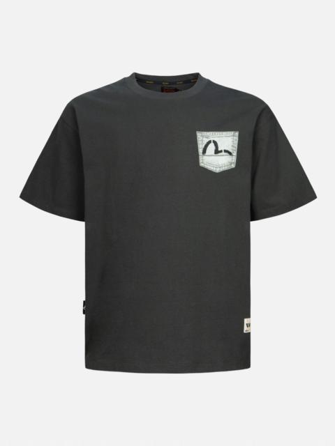 EVISU REALISTIC DIGITAL PRINT RELAX FIT T-SHIRT