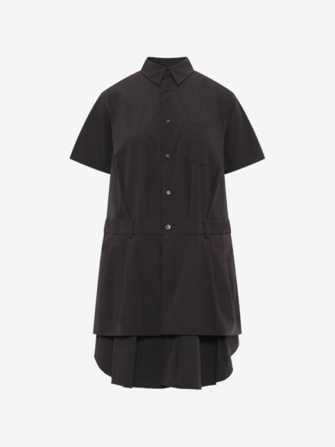 Noir Kei Ninomiya pleated layered-skirt mini dress