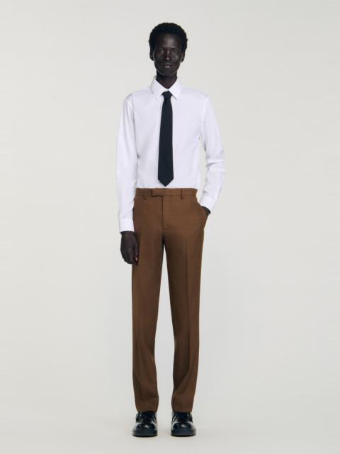 Sandro WOOL TROUSERS