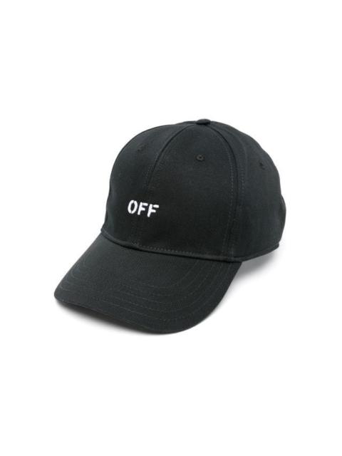 Off-White Logo-embroidered baseball cap