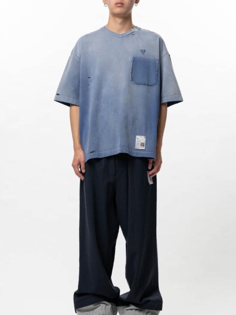 Maison MIHARAYASUHIRO Sun Faded Like V-neck T-shirt