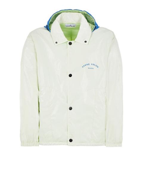 432X1 STONE ISLAND MARINA_RIP STOP PRISMATICO LIGHT GREEN