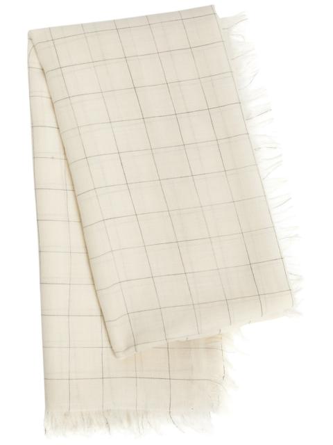 TOTEME Toteme Checked Wool Scarf
